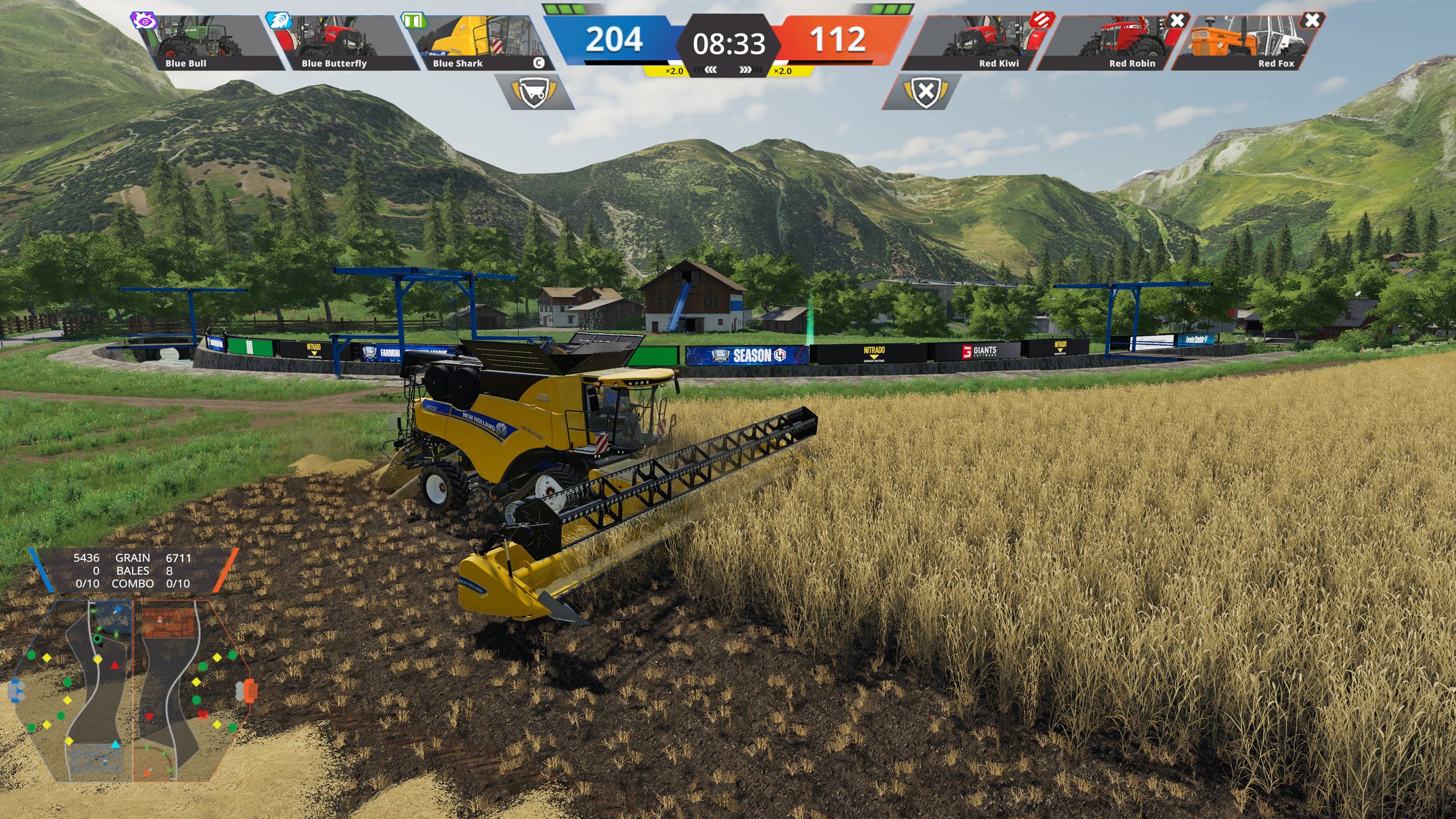 4. sezóna ligy Farming Simulator