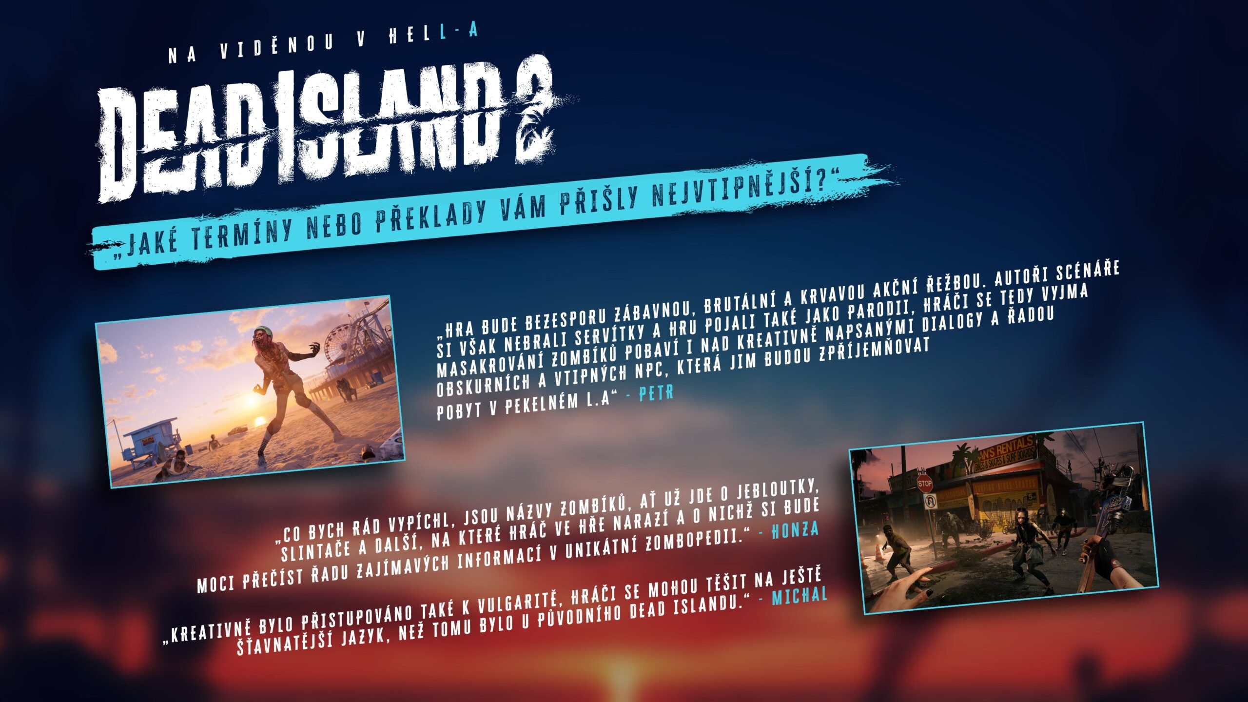 Připravovaná lokalizace Dead Island 2
